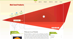 Desktop Screenshot of motifoodproduct.com